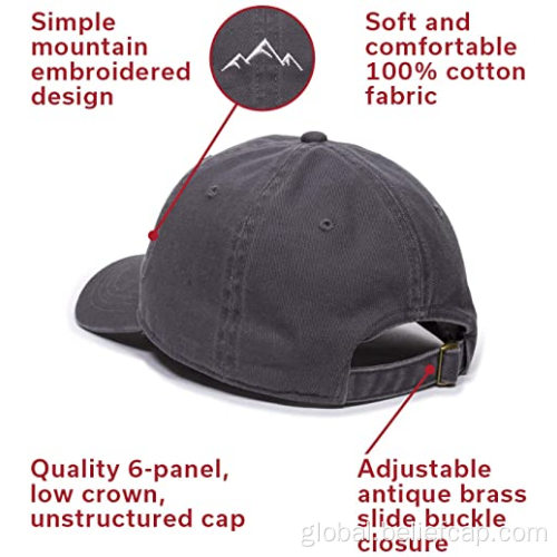 Baseball Sports Cap Hats Polyester Cotton Sport Cap Manufactory